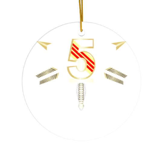5th Special Forces Group De Oppresso Liber Design Ceramic Ornaments