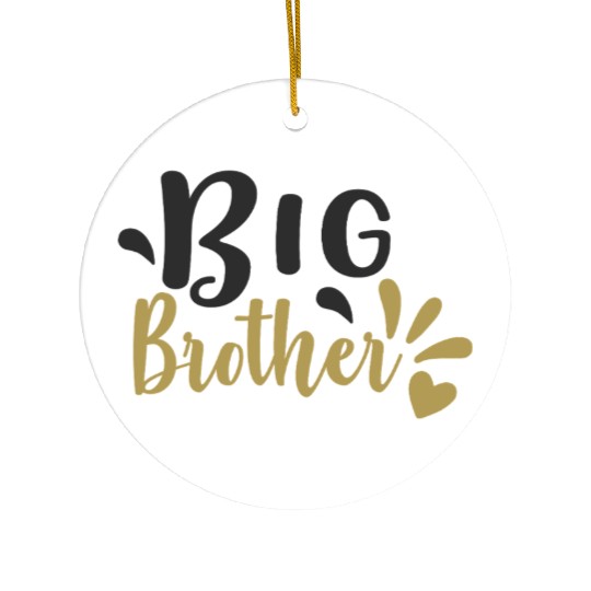 BIG BROTHER Ceramic Ornaments