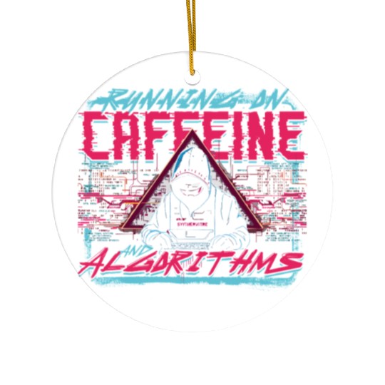 Bioinformatics Analyst Caffeine And Algorithms Ceramic Ornaments