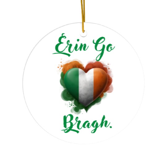 Erin Go Bragh! Ceramic Ornaments