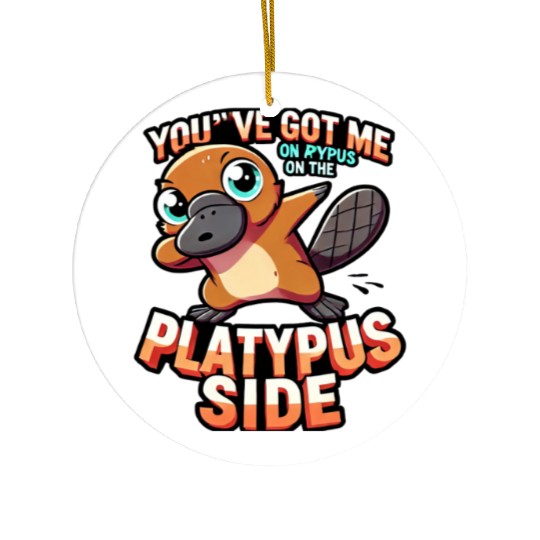 Platypus Energy Mode Ceramic Ornaments