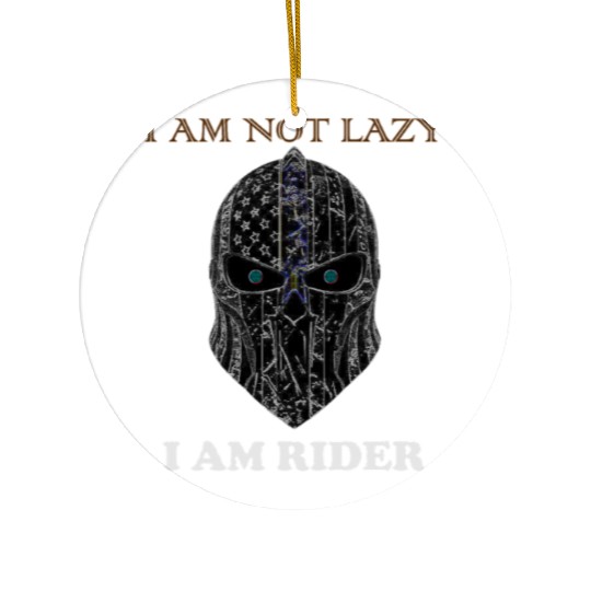 sparta Grunge Gothic Skull Ceramic Ornaments