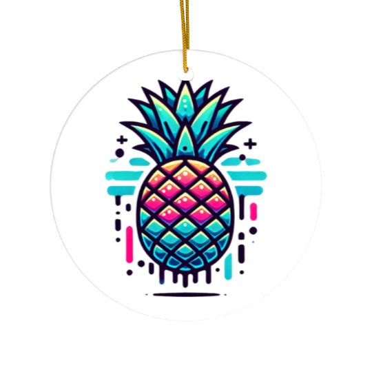 Pineapple Ceramic Ornaments