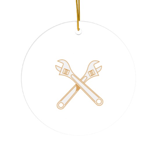 Christian Mechanic Same as normal one, just cooler Ceramic Ornaments