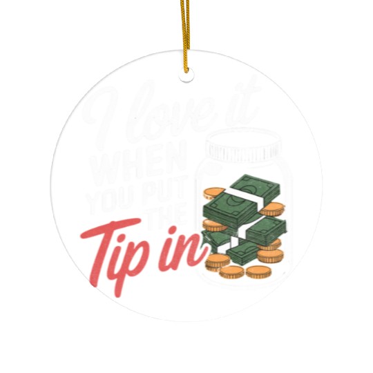 Funny Bartender Mixologist Gift For Men Women Bar Ceramic Ornaments