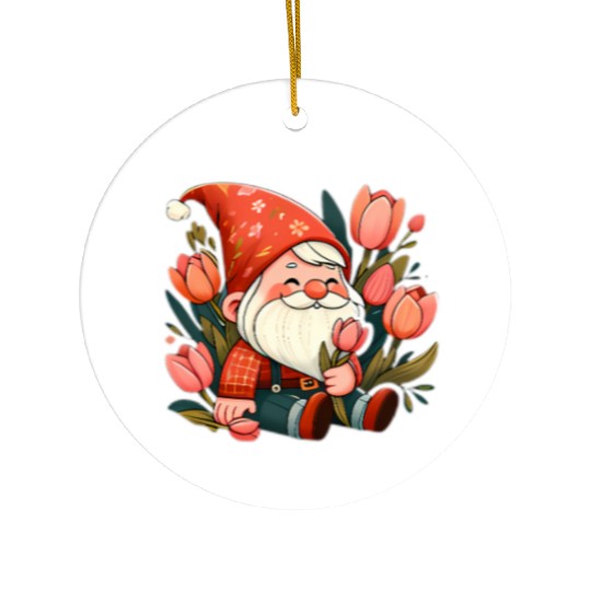 Tulip-Filled Happiness – Bloom Brightly Ceramic Ornaments