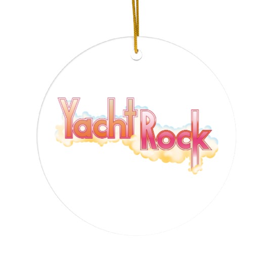 Yacht Rock Party Boat Drinking Ceramic Ornaments Vintage 70s