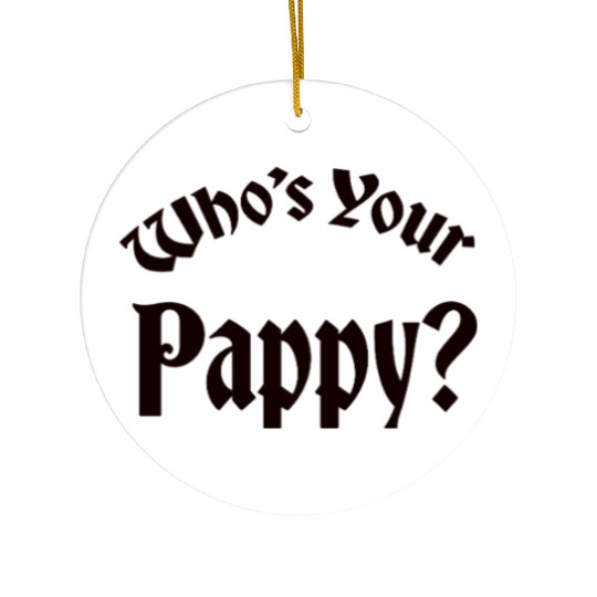 Bourbon Trail Hunter Kentucky Whiskey Drinking Ret Ceramic Ornaments