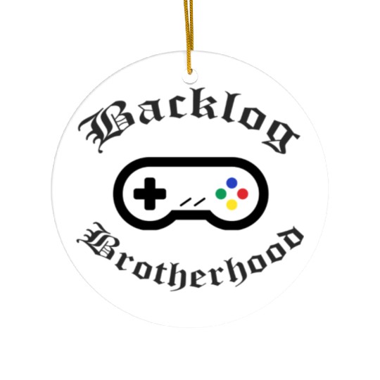 Backlog Brotherhood Revised Ceramic Ornaments