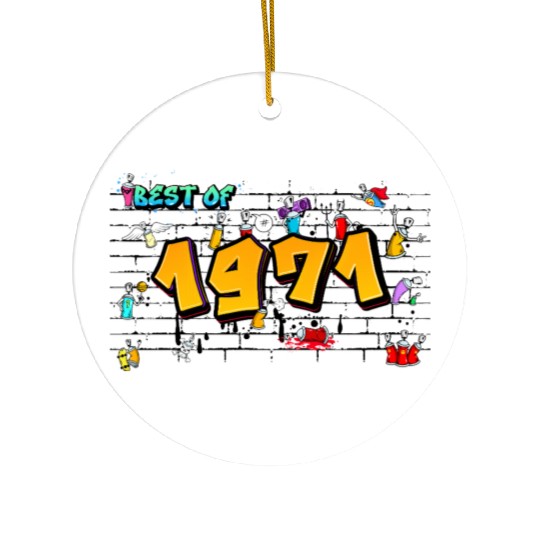 Urban Icon 1971 Graffiti – 54 Years of Timeless Ceramic Ornaments