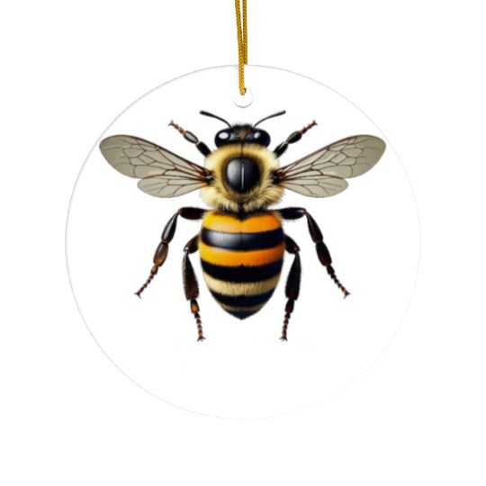 Bumble bee kind cute birthday present Ceramic Ornaments