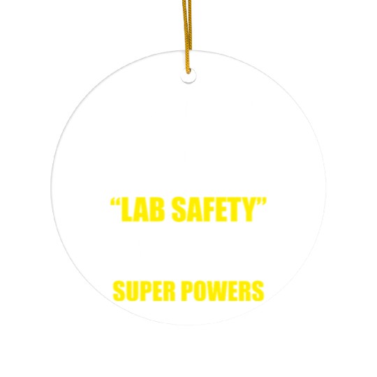 Lab safety Ceramic Ornaments