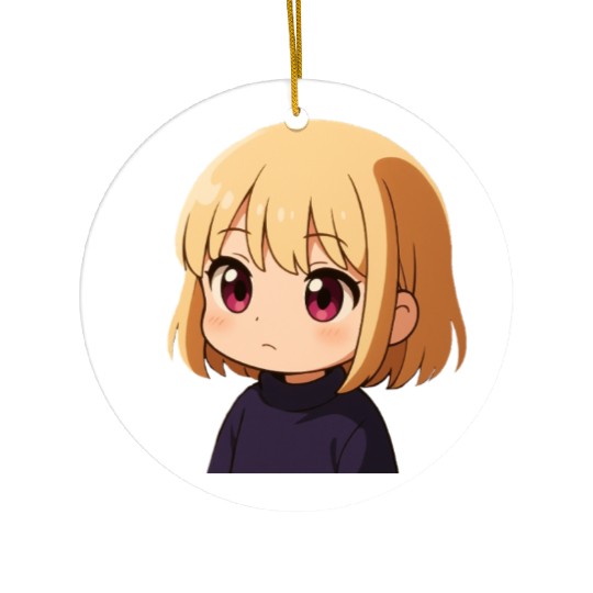 Cha Hae-In chibi version Ceramic Ornaments