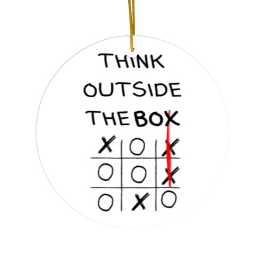 THINK OUTSIDE THE BOX |Creative Minimalist Ceramic Ornaments
