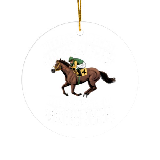 Funny Horse Racing Forecast – Weekend Drinking & Ceramic Ornaments