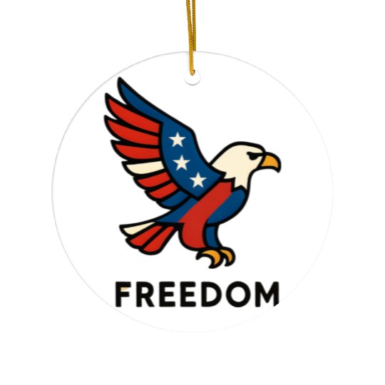 FREEDOM Ceramic Ornaments