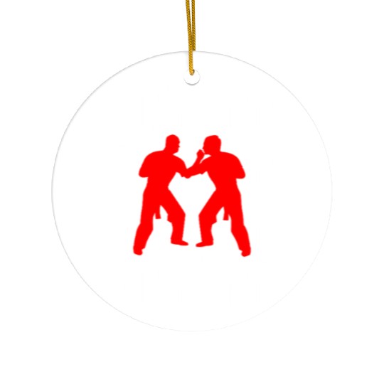 Krav Maga Israel Martial Arts Ceramic Ornaments