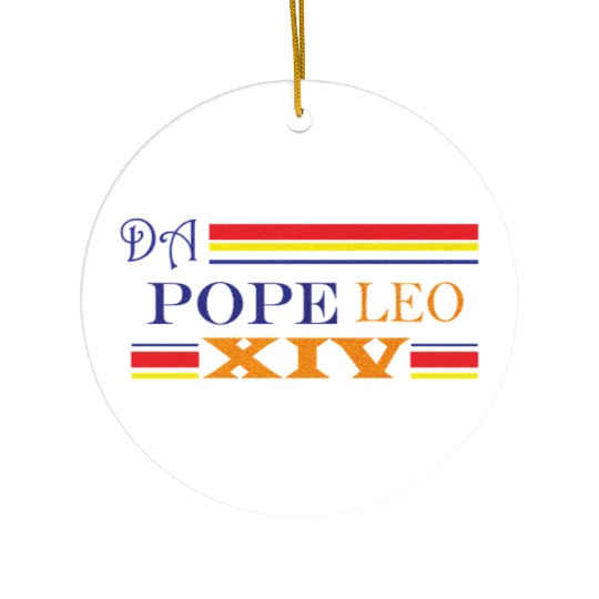 Da Pope Leo XIV Ceramic Ornaments