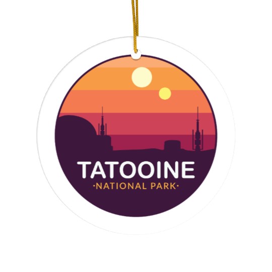 Tatooine National Park Ceramic Ornaments