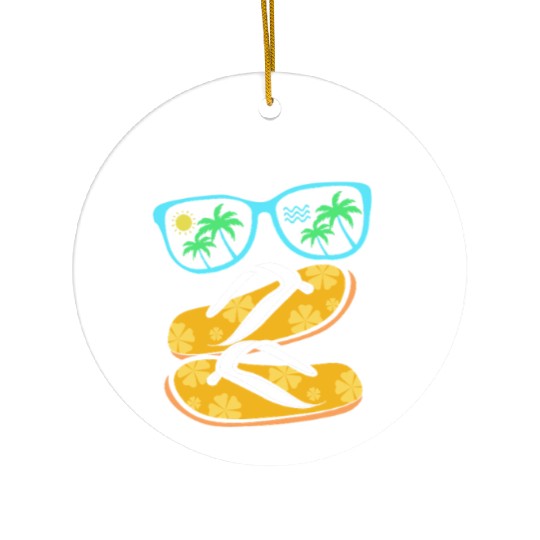 Pool Party Squad Summer Swimming Ceramic Ornaments