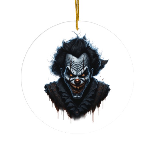 Vampire Skull Realistic Horror Art Ceramic Ornaments