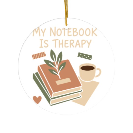 Journaling Aesthetic Creative Planner Life Writing Ceramic Ornaments