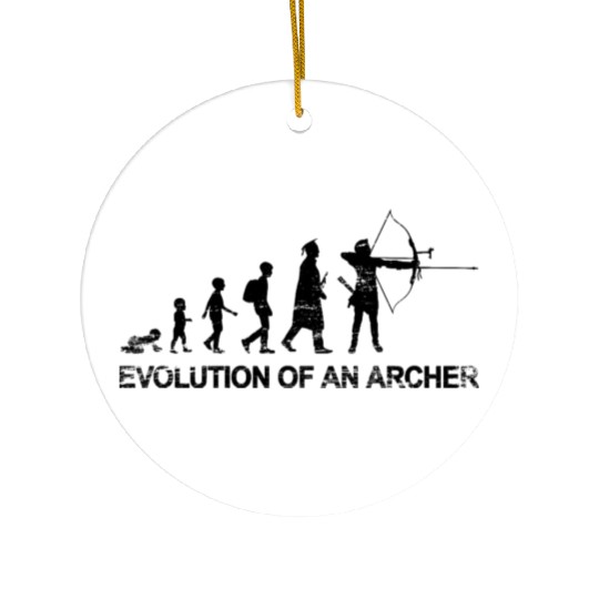 Evolution Of An Archer Ceramic Ornaments