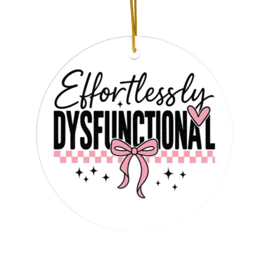 Effortless Hot Mess Ceramic Ornaments