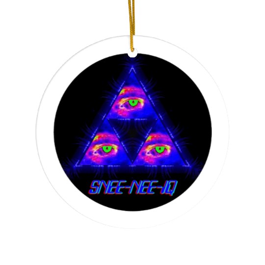 Multi Dimensional Beings 3D Ceramic Ornaments