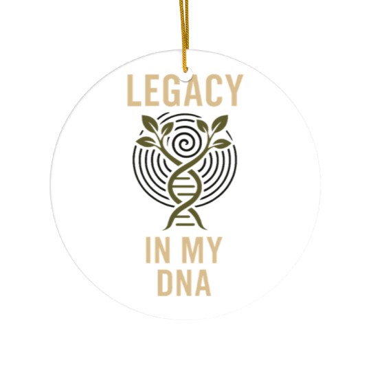 Genealogy Life Family Roots History Hunter Ceramic Ornaments