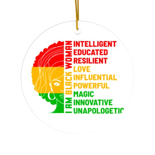 Juneteenth Day Ceramic Ornaments