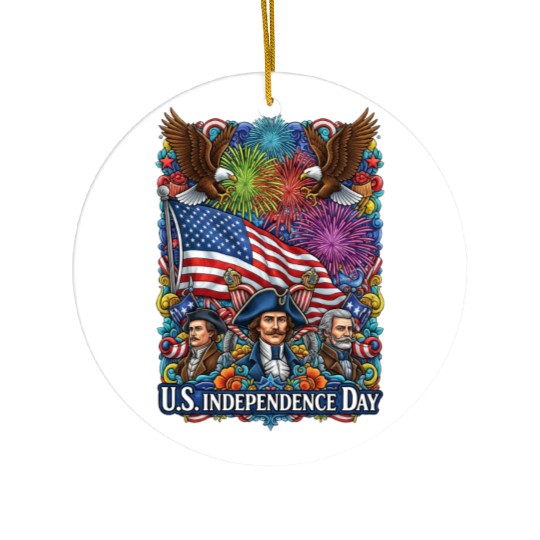 US independence day Ceramic Ornaments