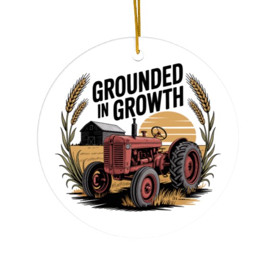 Grounded in Growth Ceramic Ornaments