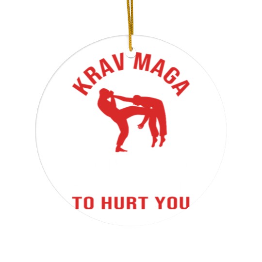 Israel Martial Arts Krav Maga Ceramic Ornaments