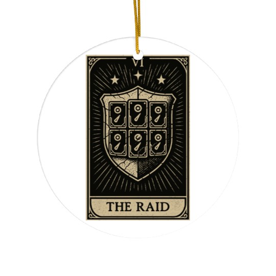 Tarot Datahoarding: The RAID Protective Layer Ceramic Ornaments