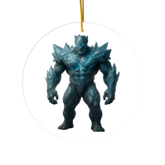 Crystal Golem hyper-realistic Ceramic Ornaments