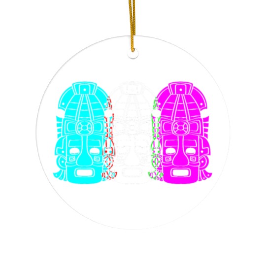 Mayan And Aztec Symbol Aztec Inca Ceramic Ornaments