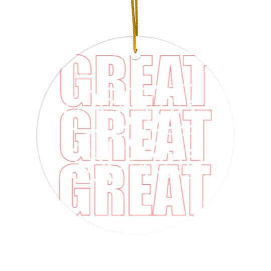 great space white 01 Ceramic Ornaments