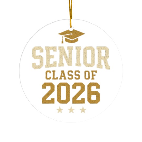 Senior Class of 2026 - Graduation Ceramic Ornaments