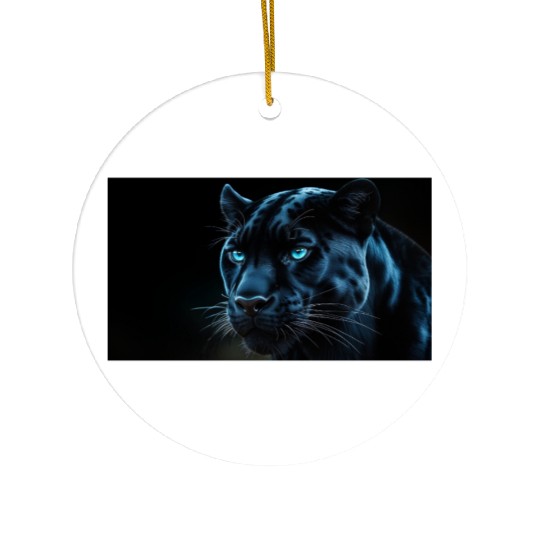 Black Panther Ceramic Ornaments
