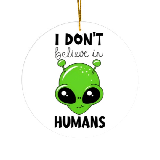 Alien Design Area 51 Ceramic Ornaments