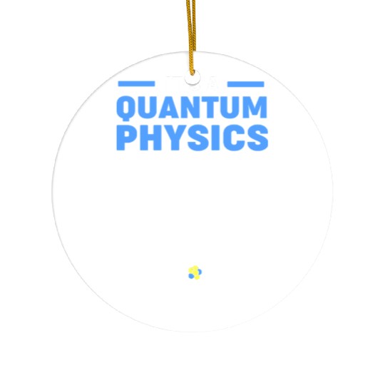 Quantum Physics Science Teacher Ceramic Ornaments