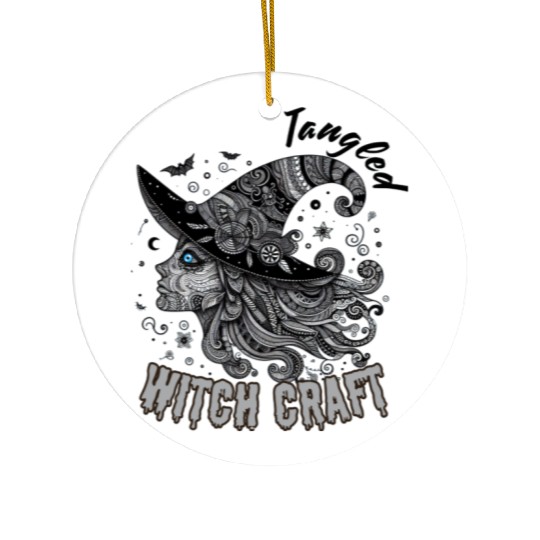 Tangled-in-Witchcraft–Halloween-Art-in-Enchanted Ceramic Ornaments