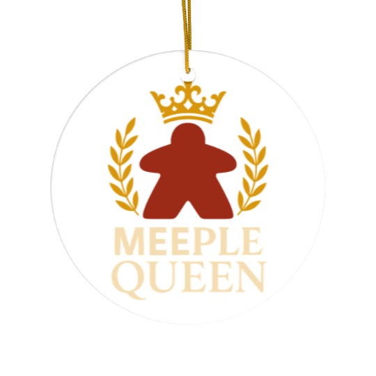 Board Game Geek Meeple Strategy Tabletop Gamer Ceramic Ornaments
