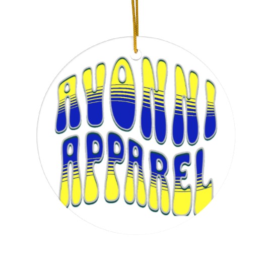 Vibrant Summer Aloha Sunset Design Ceramic Ornaments