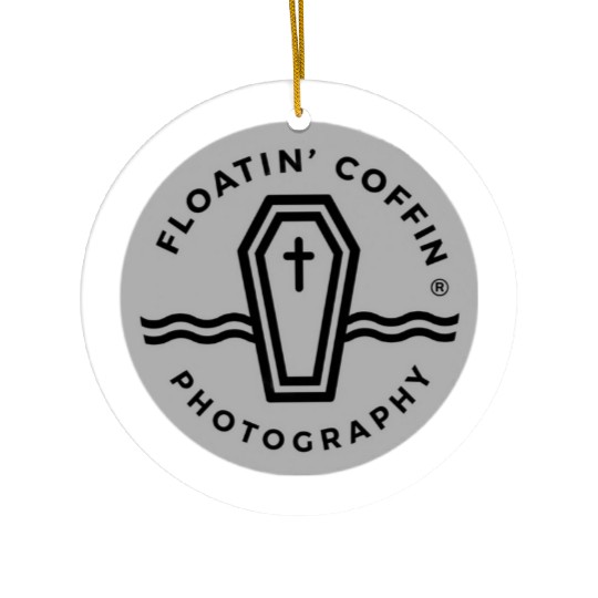 Floatin Coffin Photography Ceramic Ornaments