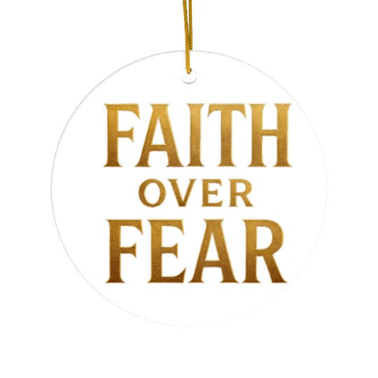 Fearless Faith Ceramic Ornaments