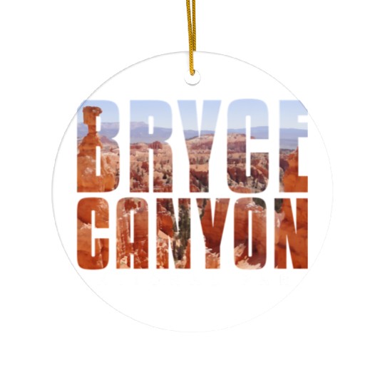 Bryce Canyon National Park Scenic Design Ceramic Ornaments
