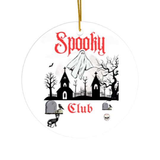 Spooky Club – Gothic Graveyard V Ceramic Ornaments