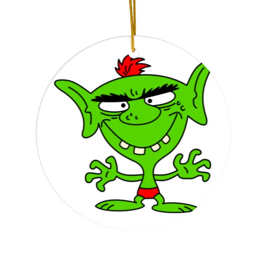 green goblin Ceramic Ornaments